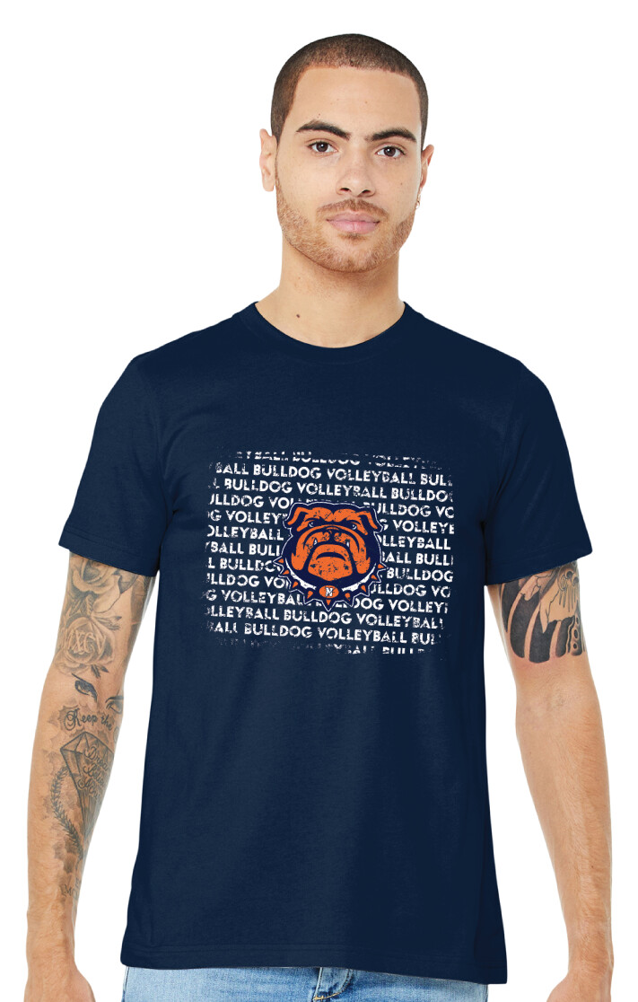 VB Gear - Distressed Block - Bella+Canvas Short Sleeve