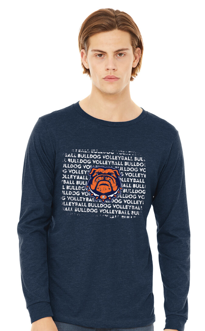 VB Gear - Distressed Block - Bella+Canvas Long Sleeve