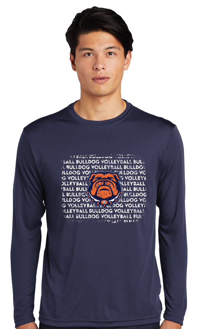 VB Gear - Distressed Block - Dri-Fit Long Sleeve