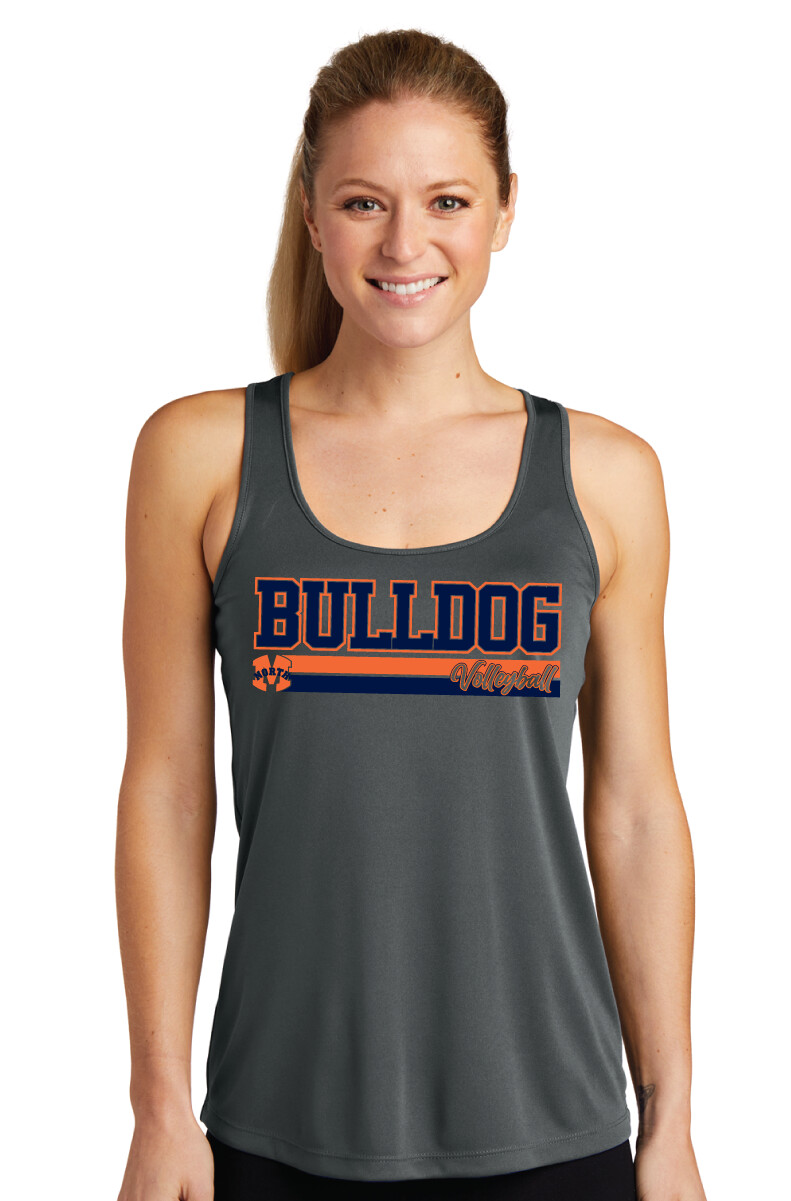 VB Gear - Bulldogs Lines - Dri-Fit Racerback Tank
