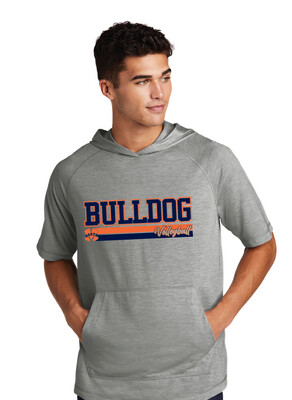 VB Gear - Bulldogs Lines - Short Sleeve Hoodie