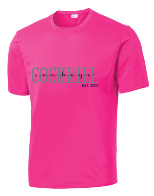 Cockrill MS - Thin Script - Dri-Fit Short Sleeve