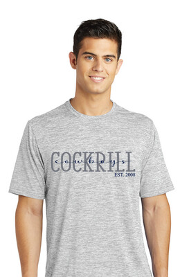 Cockrill MS - Thin Script - Electric Dri-Fit Short Sleeve
