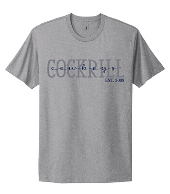 Cockrill MS - Thin Script - Next Level Short Sleeve