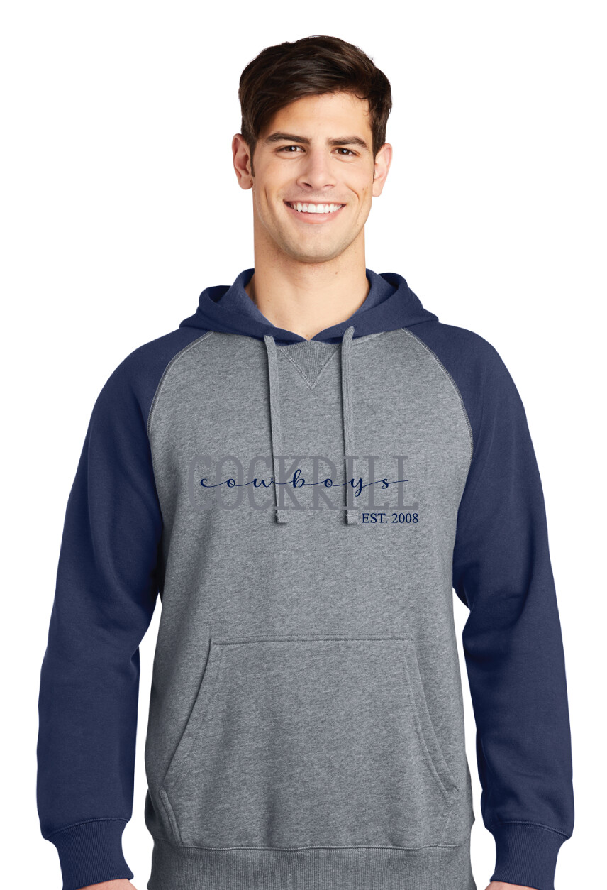 Cockrill MS - Thin Script - Raglan Hoodie