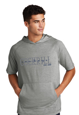 Cockrill MS - Thin Script - Short Sleeve Hoodie
