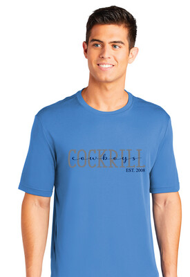 Cockrill MS - Thin Script - Dri-Fit Short Sleeve