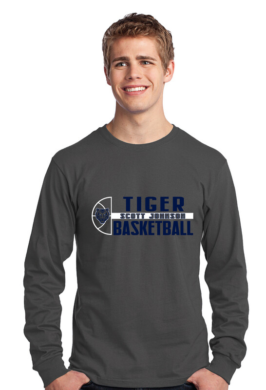 Johnson Basketball - Lines - Long Sleeve