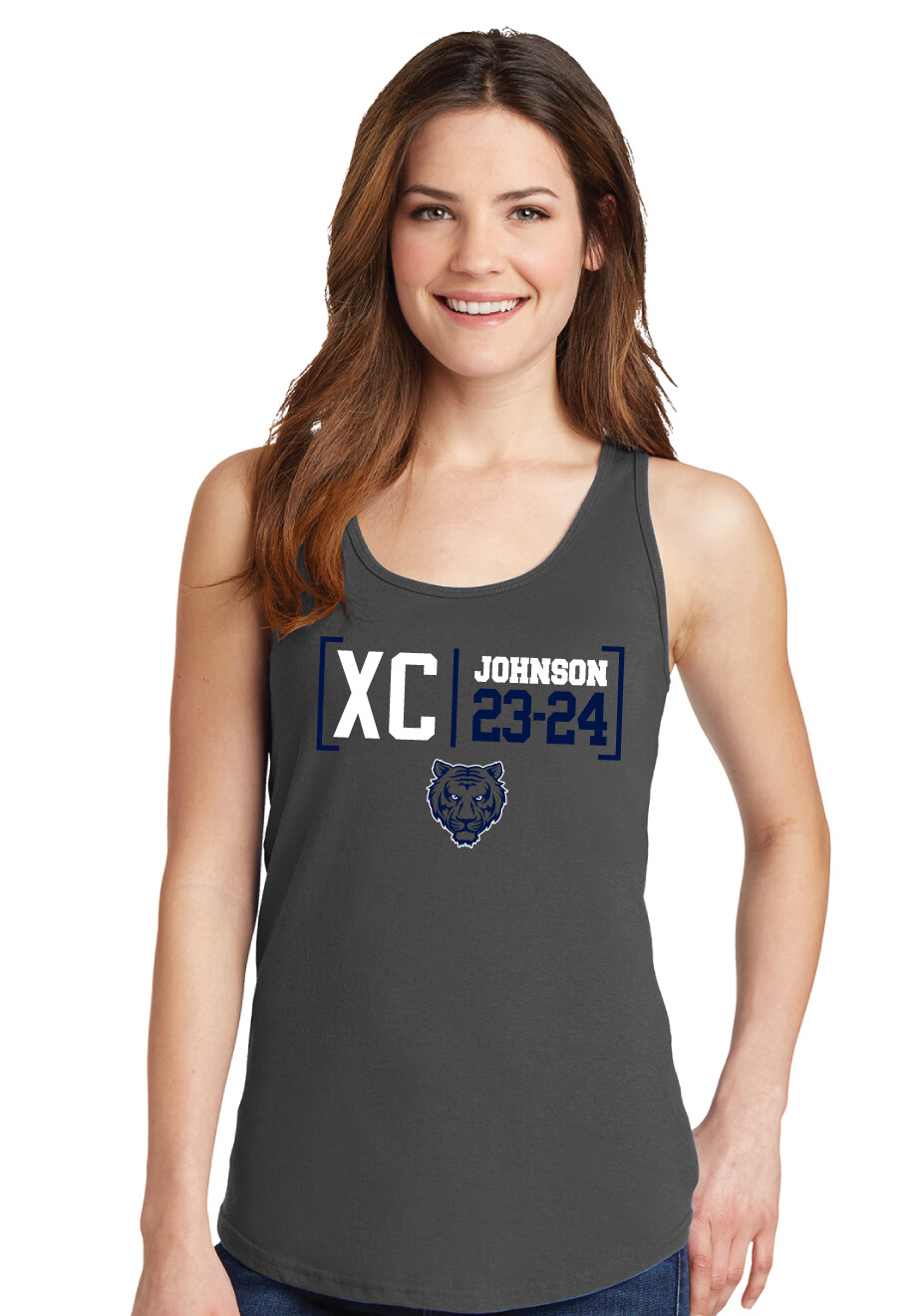Johnson Cross Country - Brackets - Cotton Tank