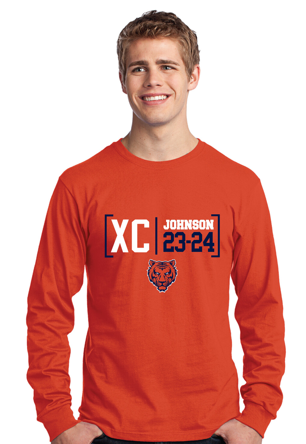 Johnson Cross Country - Brackets - Long Sleeve