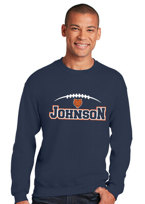 Johnson Football - Laces - Crew Sweatshirt