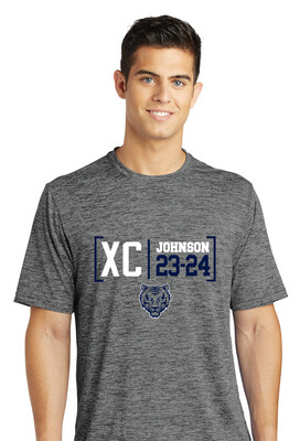 Johnson Cross Country - Brackets - Electric Dri-Fit Short Sleeve