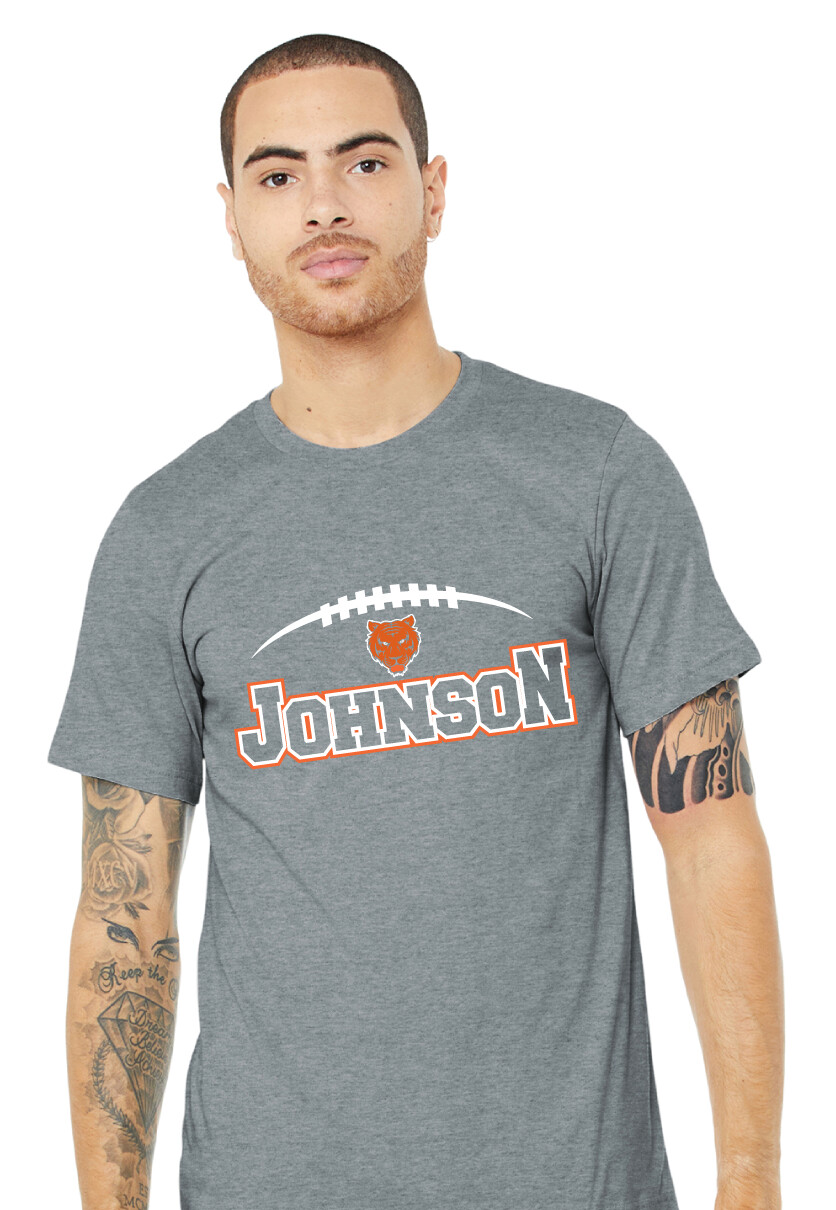 Johnson Football - Laces - Bella+Canvas Short Sleeve