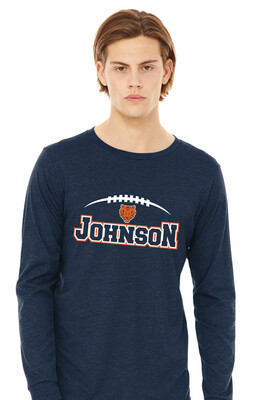 Johnson Football - Laces - Bella+Canvas Long Sleeve