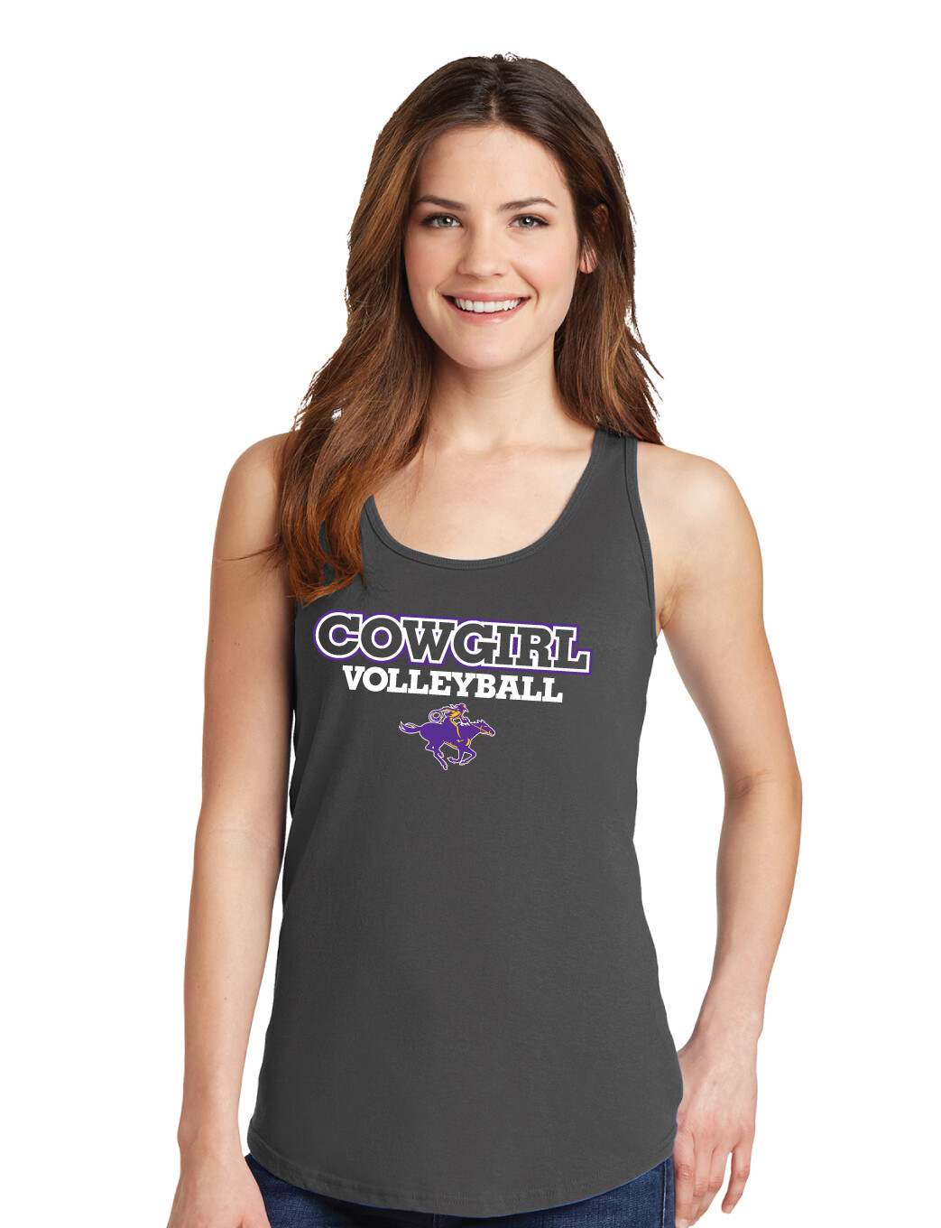HSU Volleyball - VB Rider - Cotton Tank
