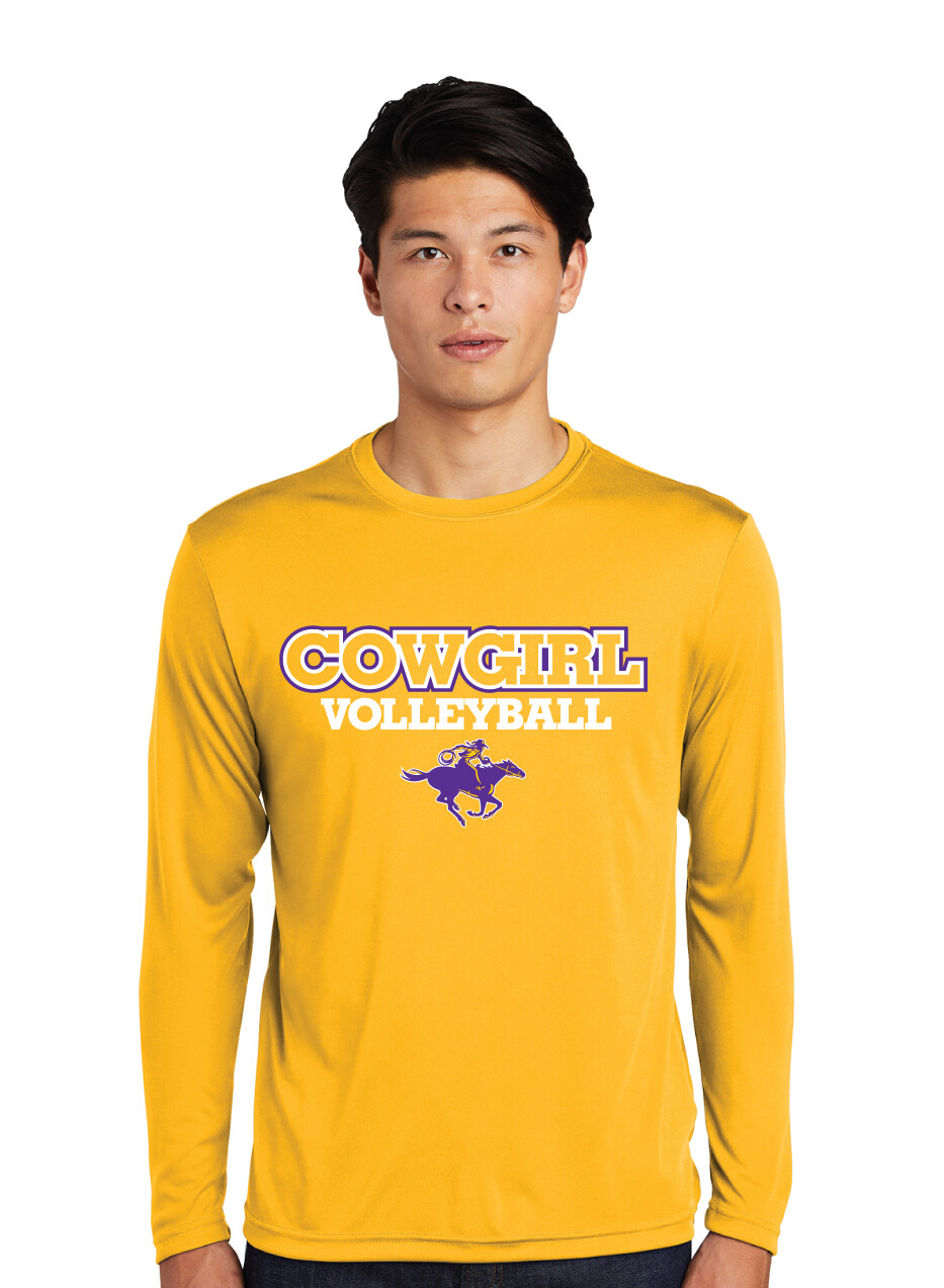 HSU Volleyball - VB Rider - Dri-Fit Long Sleeve