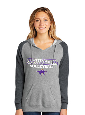 HSU Volleyball - VB Rider - Lightweight Raglan Hoodie