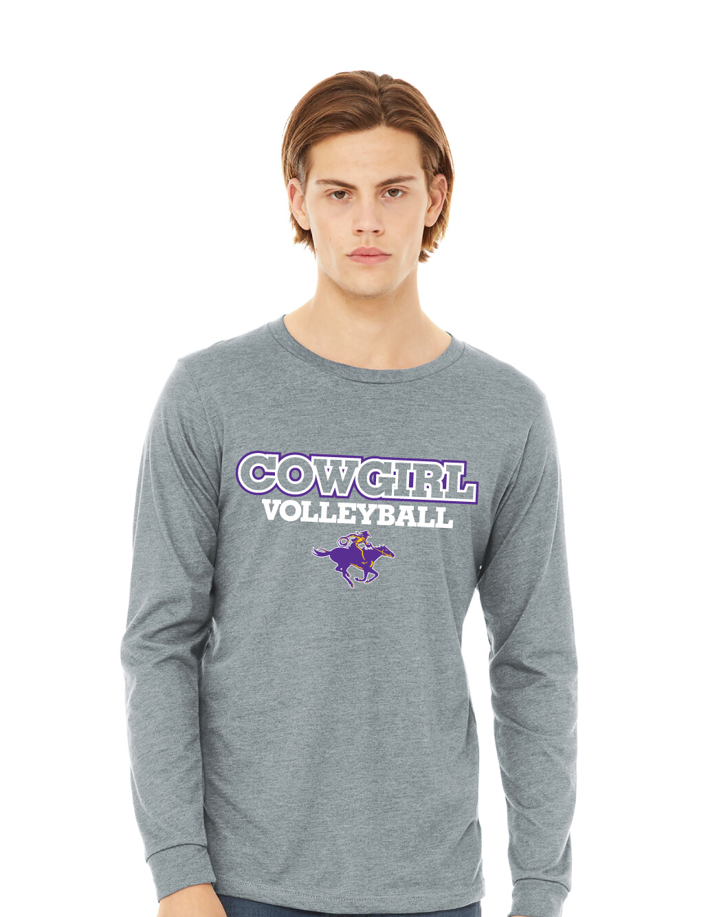 HSU Volleyball - VB Rider - Bella+Canvas Long Sleeve