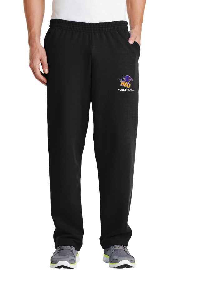 HSU Volleyball - Open Bottom Sweatpants