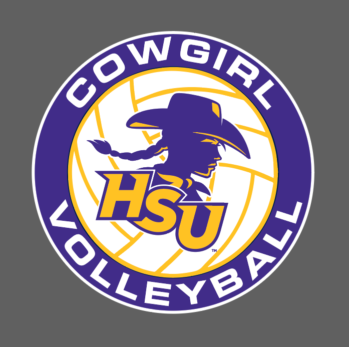 HSU Volleyball - Window Decal