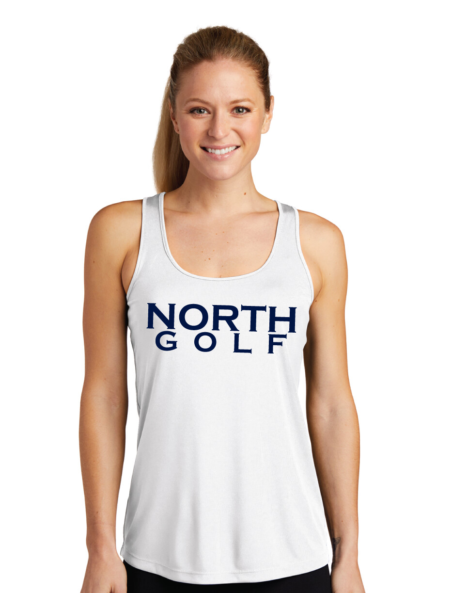 North Golf - Simple Block - Dri-Fit Racerback Tank