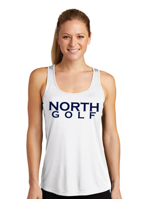 North Golf - Simple Block - Dri-Fit Racerback Tank