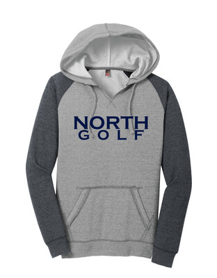 North Golf - Simple Block - Lightweight Raglan Hoodie