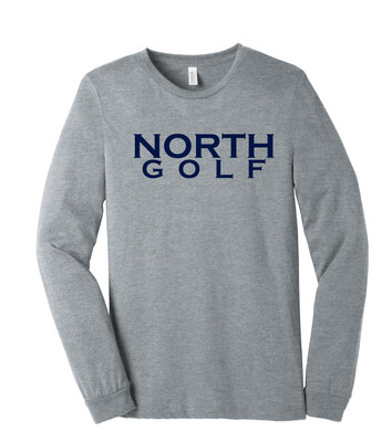 North Golf - Simple Block - Bella+Canvas Long Sleeve