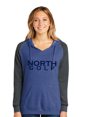 North Golf - Simple Block - Lightweight Raglan Hoodie