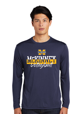 McKinney Volleyball - Cut Word - Dri-Fit Long Sleeve