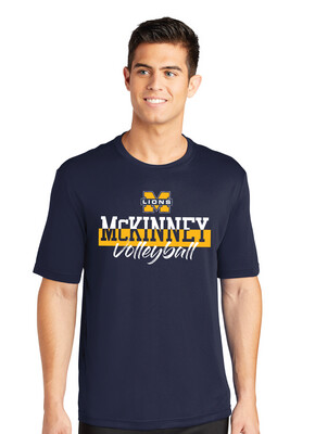 McKinney Volleyball - Cut Word - Dri-Fit Short Sleeve