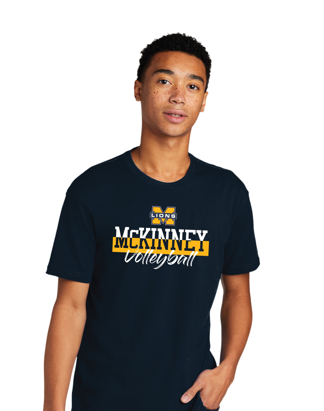 McKinney Volleyball - Cut Word - NextLevel Short Sleeve