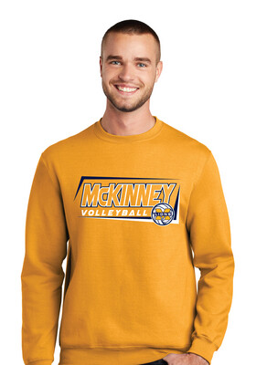 McKinney Volleyball - Slant - Crew Sweatshirt