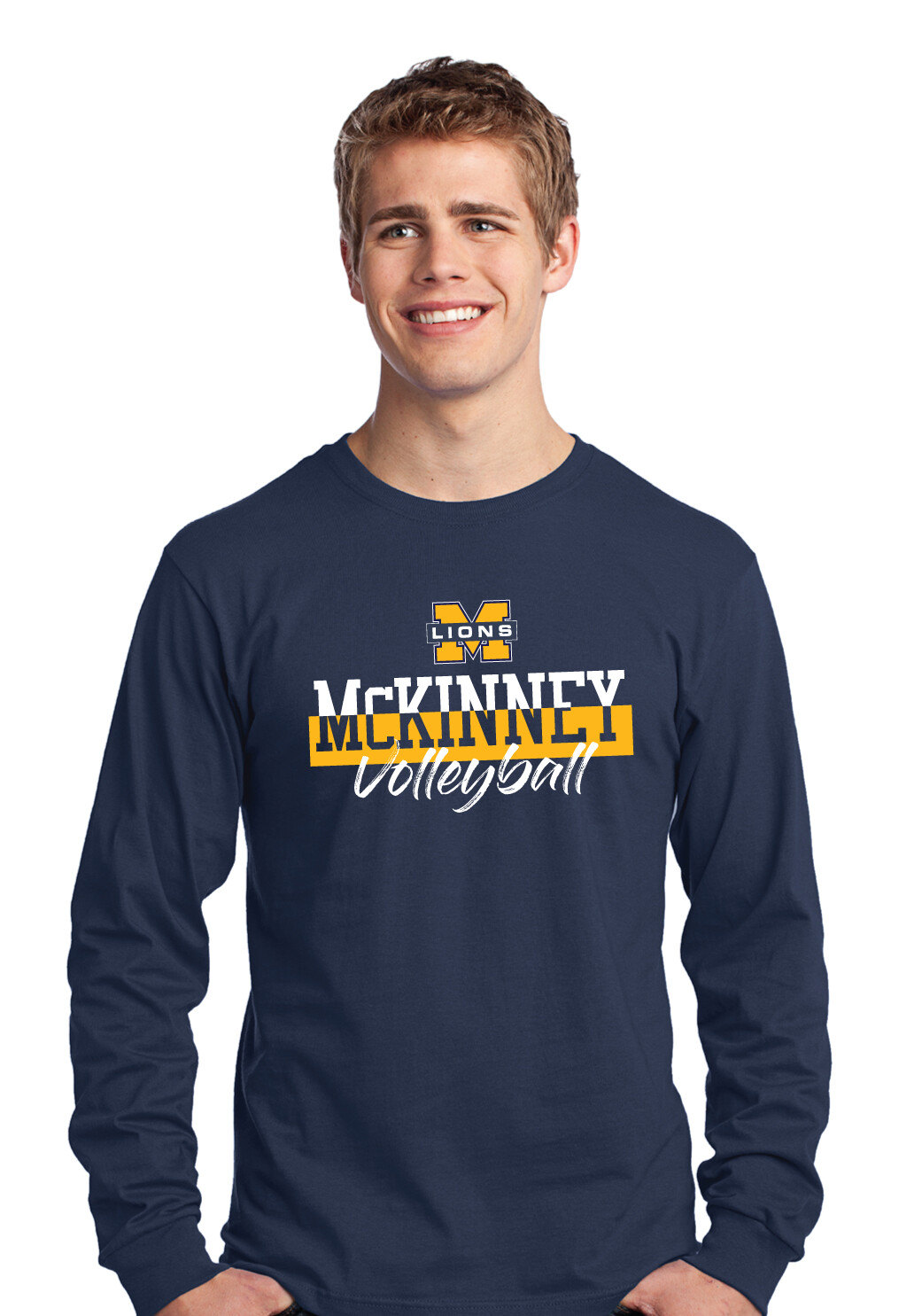 McKinney Volleyball - Cut Word - Long Sleeve