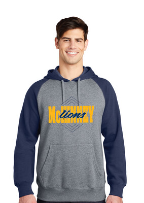 McKinney Volleyball - Diamond - Raglan Hoodie
