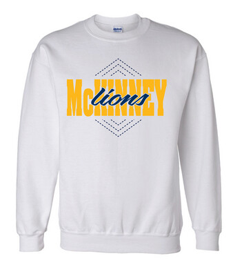 McKinney Volleyball - Diamond - Crew Sweatshirt