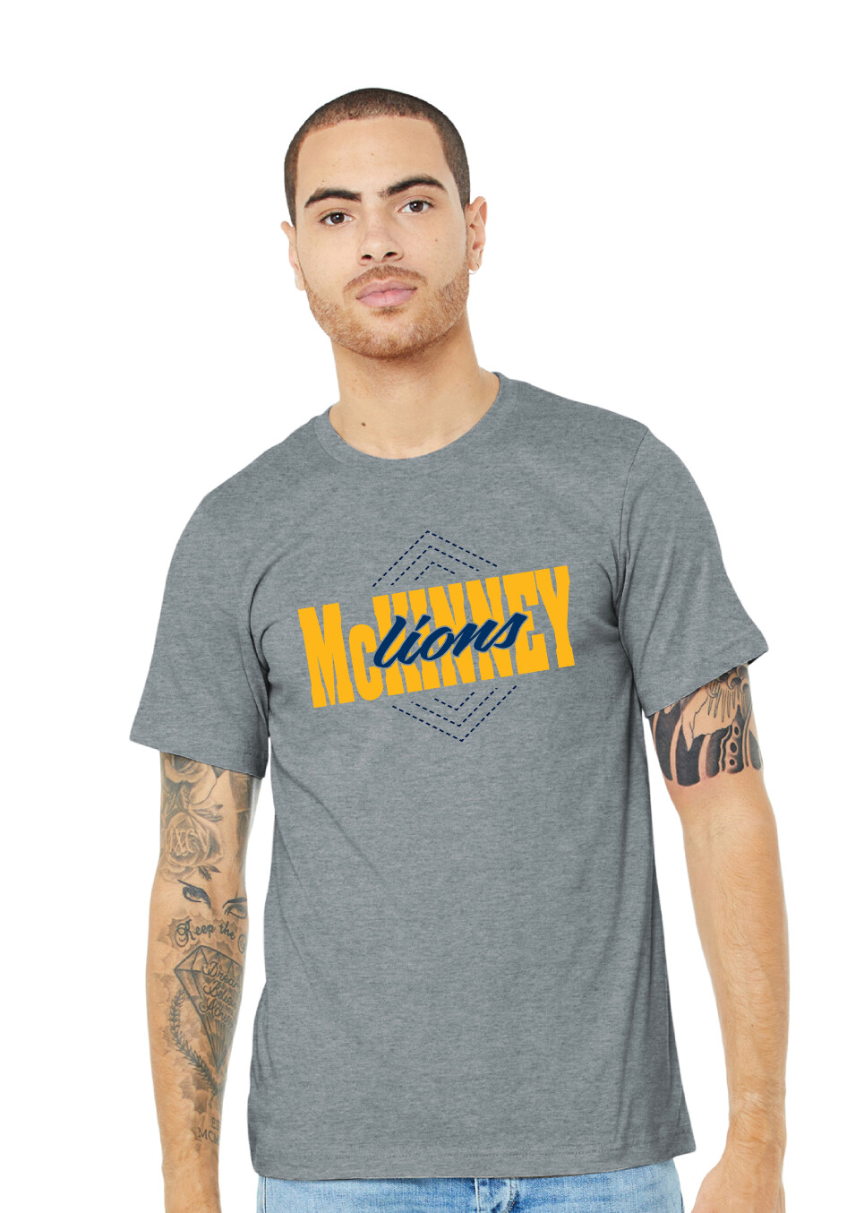 McKinney Volleyball - Diamond - Bella+Canvas Short Sleeve