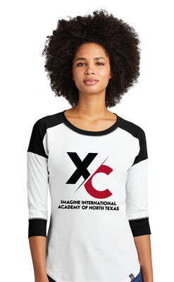 Imagine - Cross Country - 3/4 Sleeve Baseball Raglan Tee