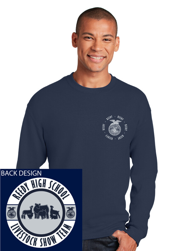 Reedy FFA - Livestock Show Team - Crew Sweatshirt