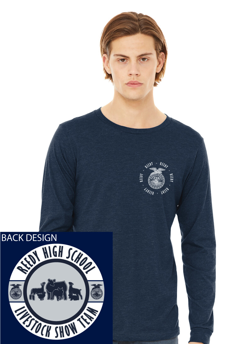 Reedy FFA - Livestock Show Team - Bella+Canvas Long Sleeve