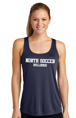 North Soccer - Simple - Dri-Fit Racerback Tank