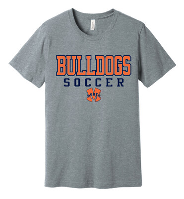 North Soccer - Bulldogs - Bella+Canvas Short Sleeve