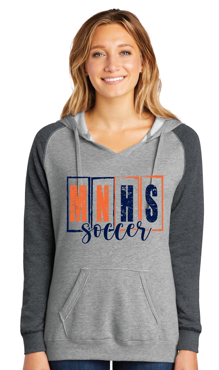 North Soccer - MNHS - Lightweight Raglan Hoodie