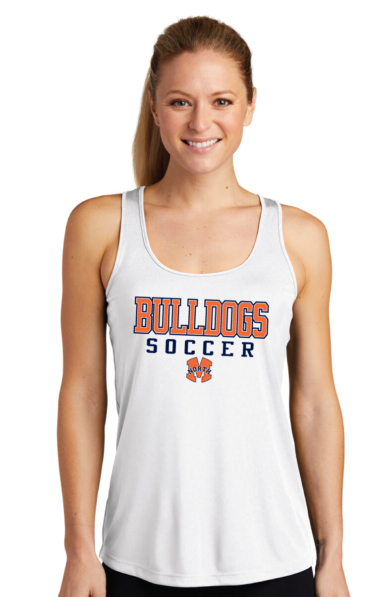 North Soccer - Bulldogs - Dri-Fit Racerback Tank