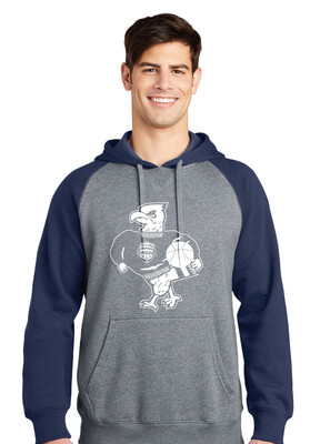 Allen Basketball - Tuffy Basketball - Raglan Hoodie