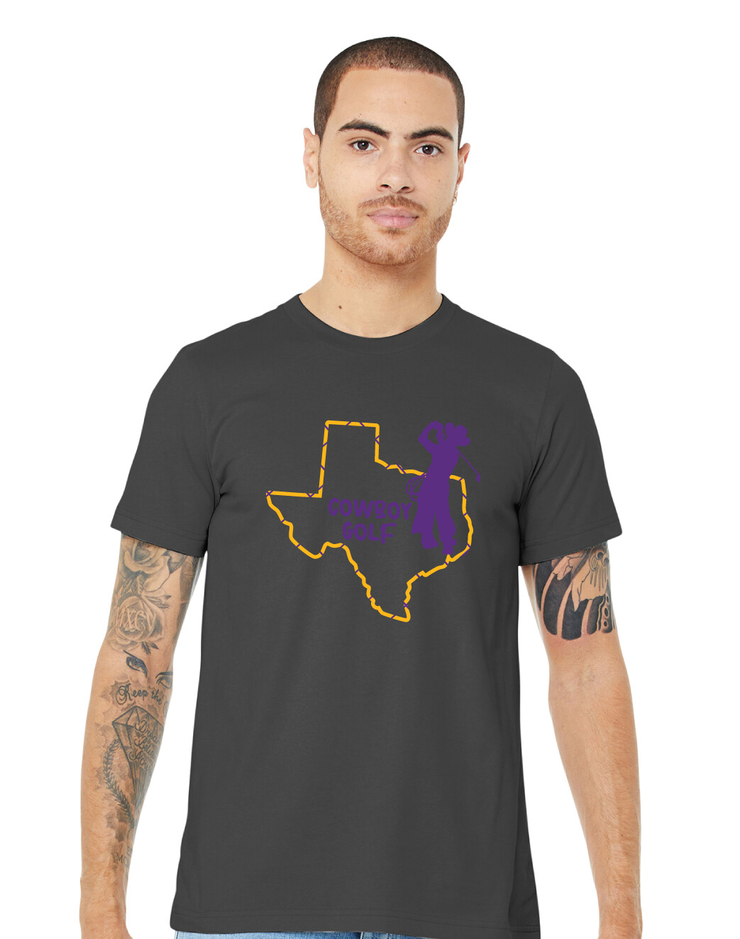 HSU Golf - Texas - Bella+Canvas Short Sleeve
