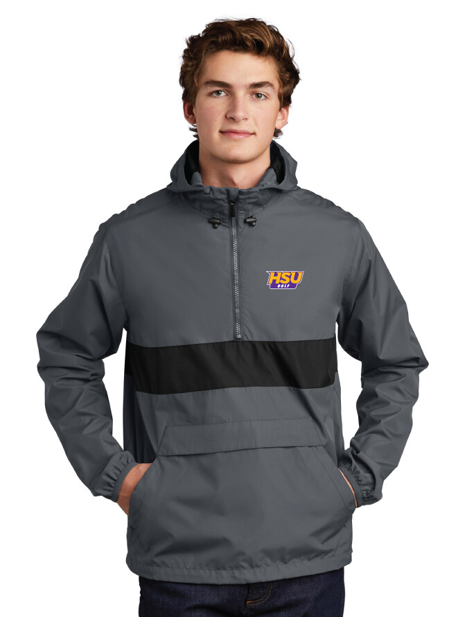 HSU Golf - Zipped Pocket Anorak