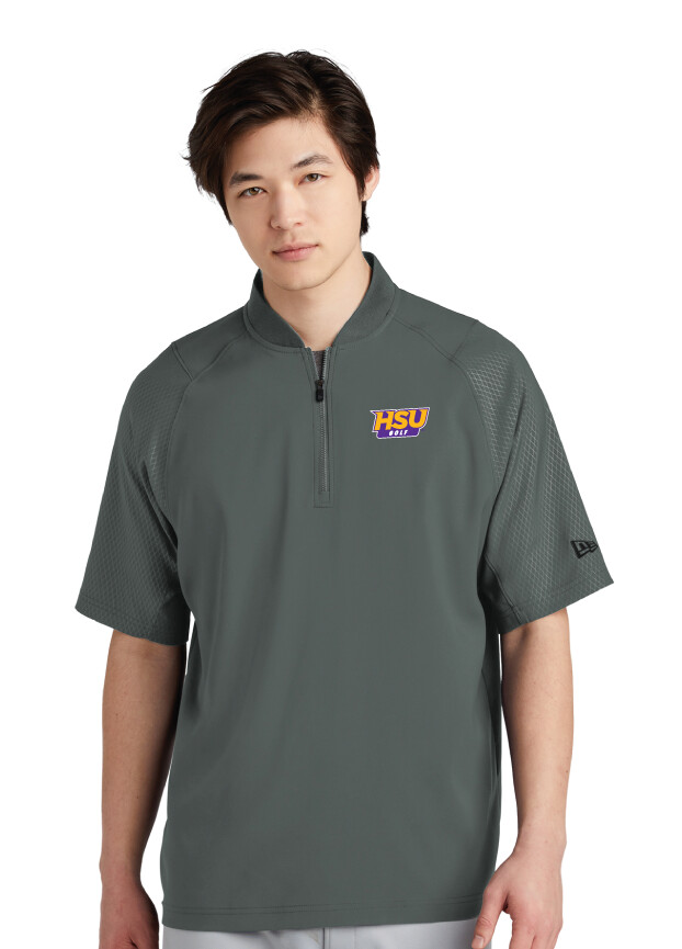 HSU Golf - New Era® Short Sleeve 1/4-Zip Jacket