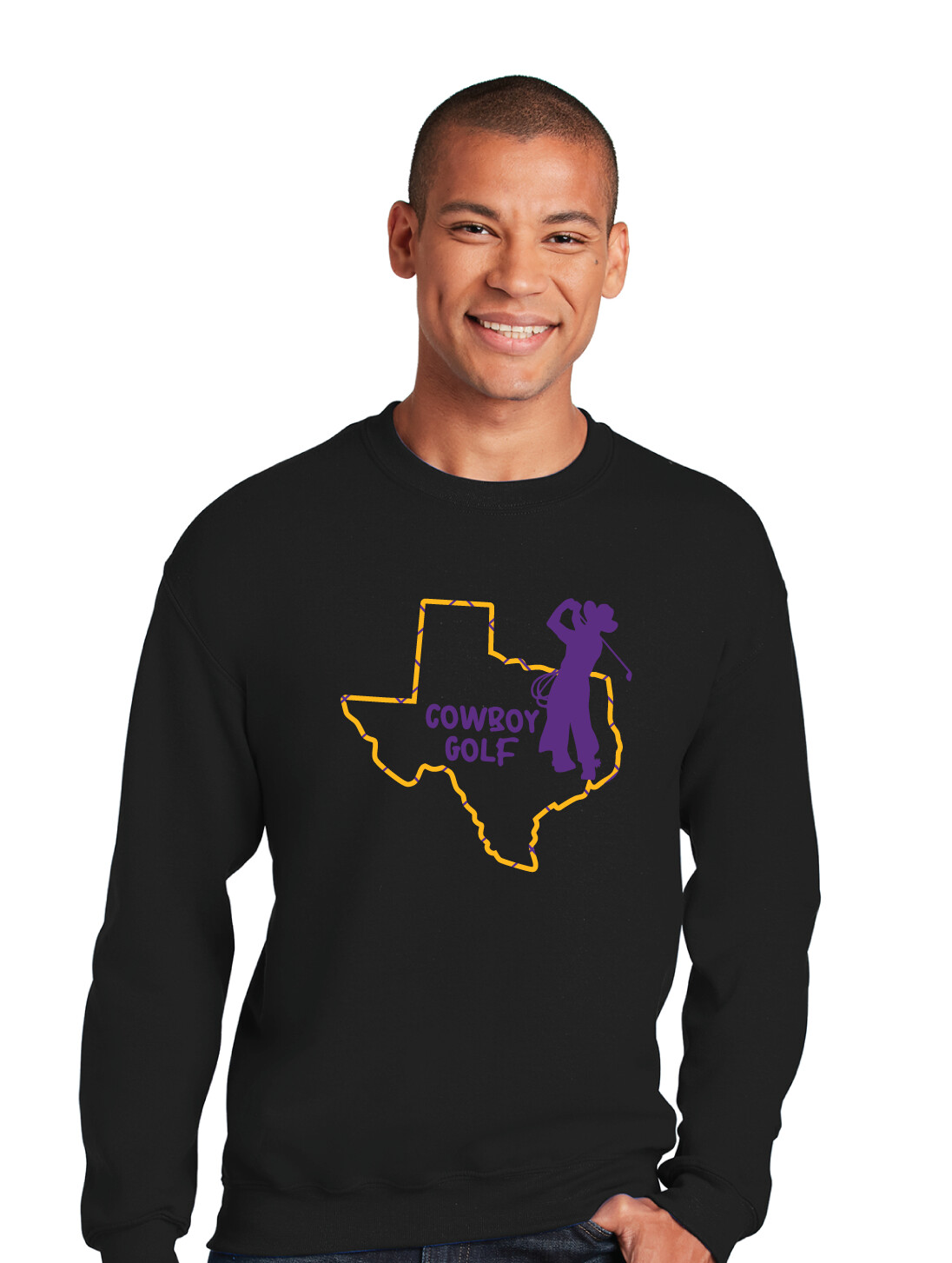 HSU Golf - Texas - Crew Sweatshirt