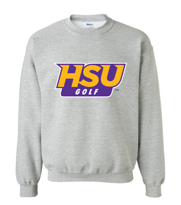 HSU Golf - HSU - Crew Sweatshirt